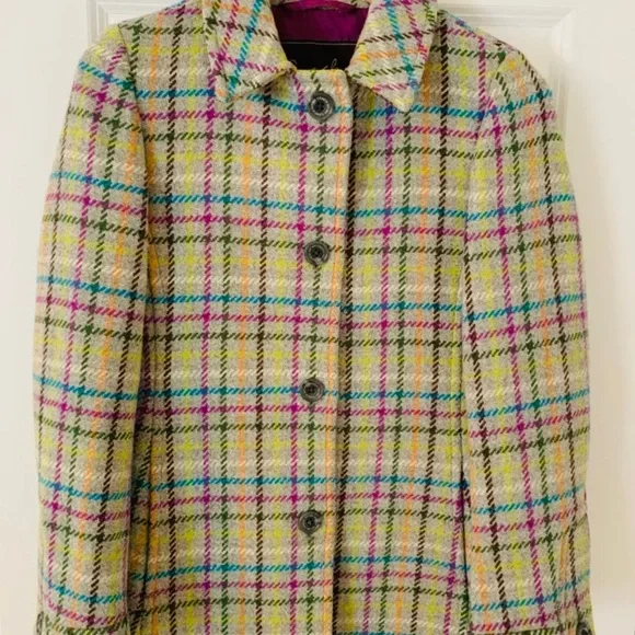 Matching AUTH Coach tweed purse & jacket! Like new! - Picture 2 of 11